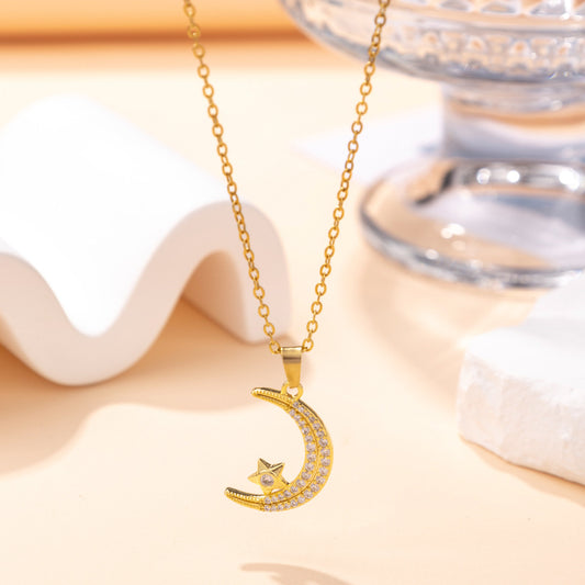 New Women's Clothes Light Luxury Advanced Clavicle Chain