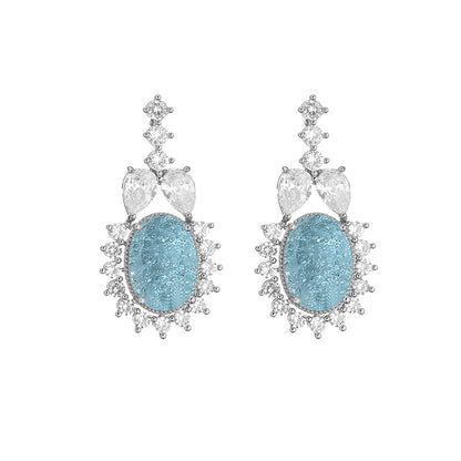 Fashion Personality Water Drop Earrings Women