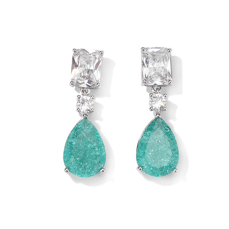 Fashion Personality Water Drop Earrings Women