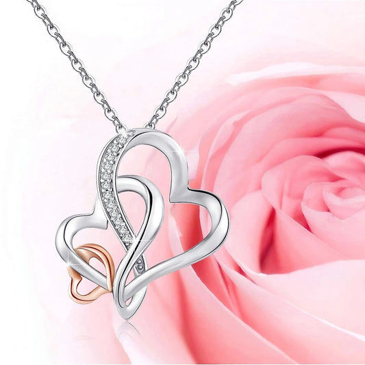 Simple Grandma Necklace Jewelry Gift for Grandma, Mom, Granddaughter, Mother's Day Birthday Gift Jewelry Infinite Love Necklace